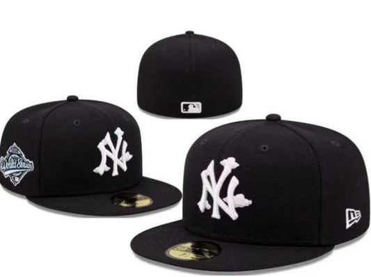 New Era Black NY fitted Cap - Pulix