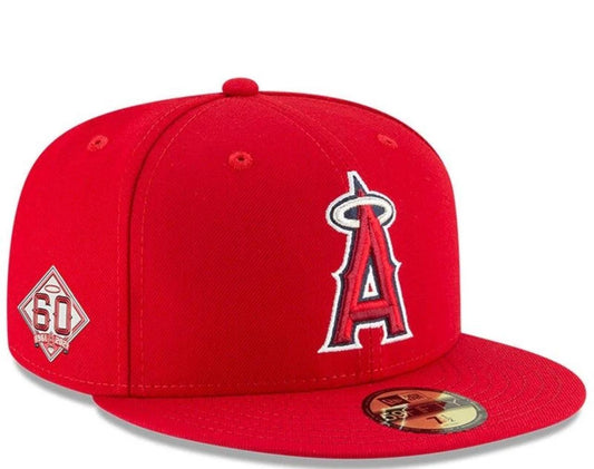 New Era Red A fitted Cap - Pulix